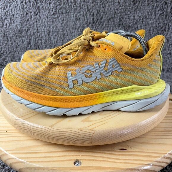 Hoka One One Mach 5 Running Shoes Mens 8.5 Orange Yellow Athletic Sneakers main image 8